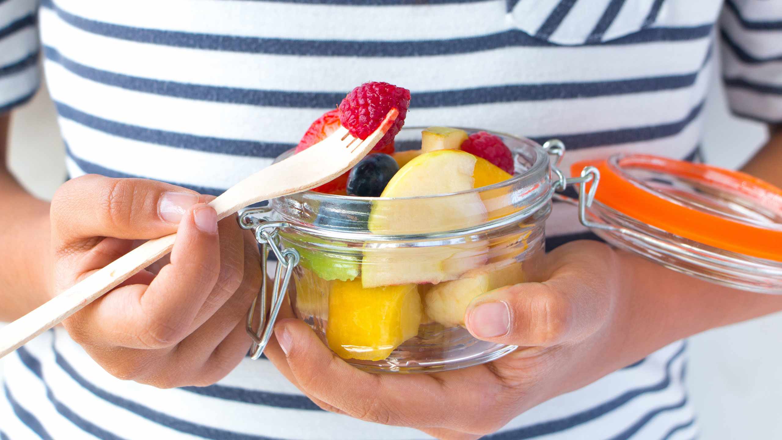 Choose whole fruits