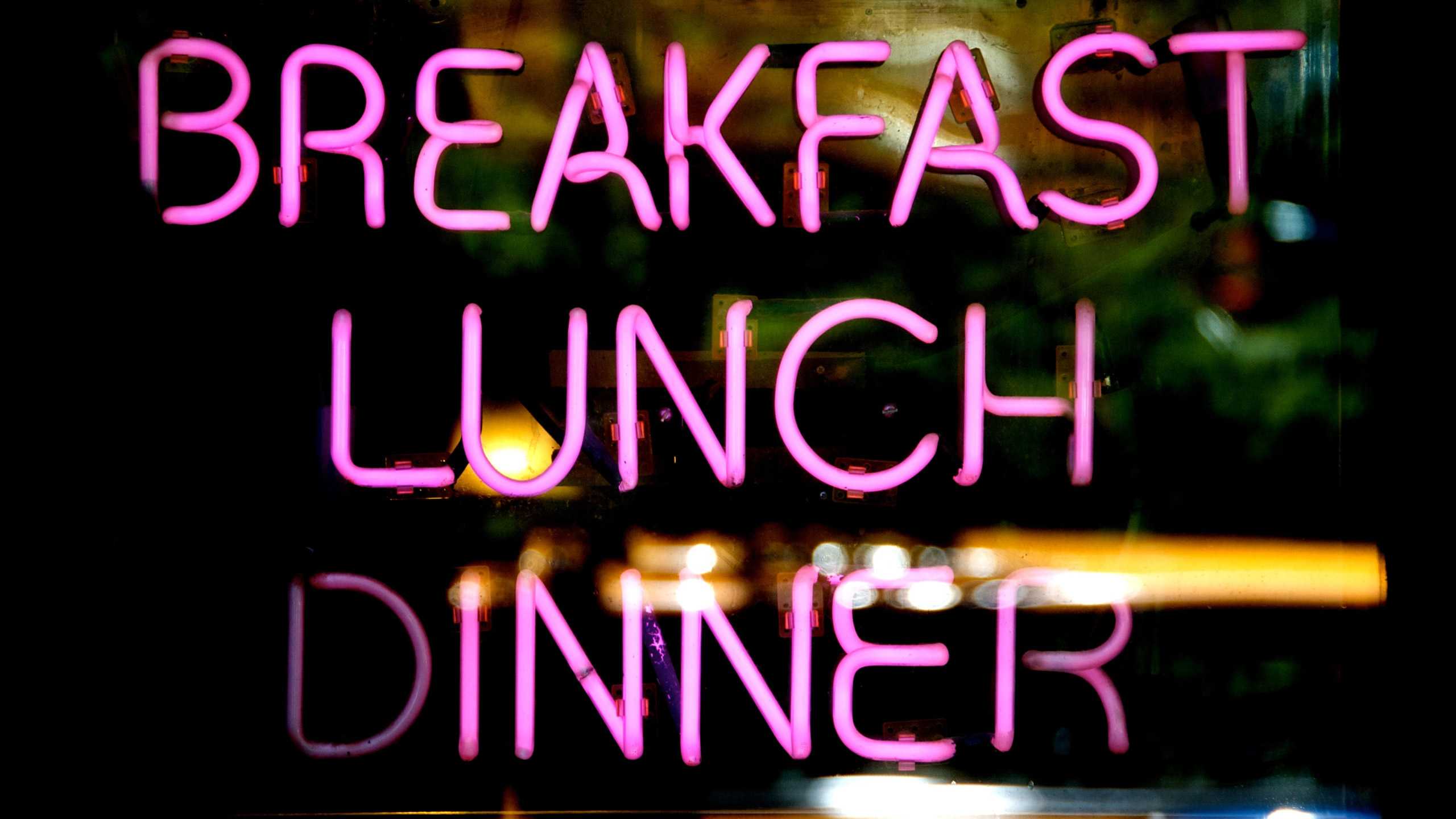 Eat regular meals throughout the day