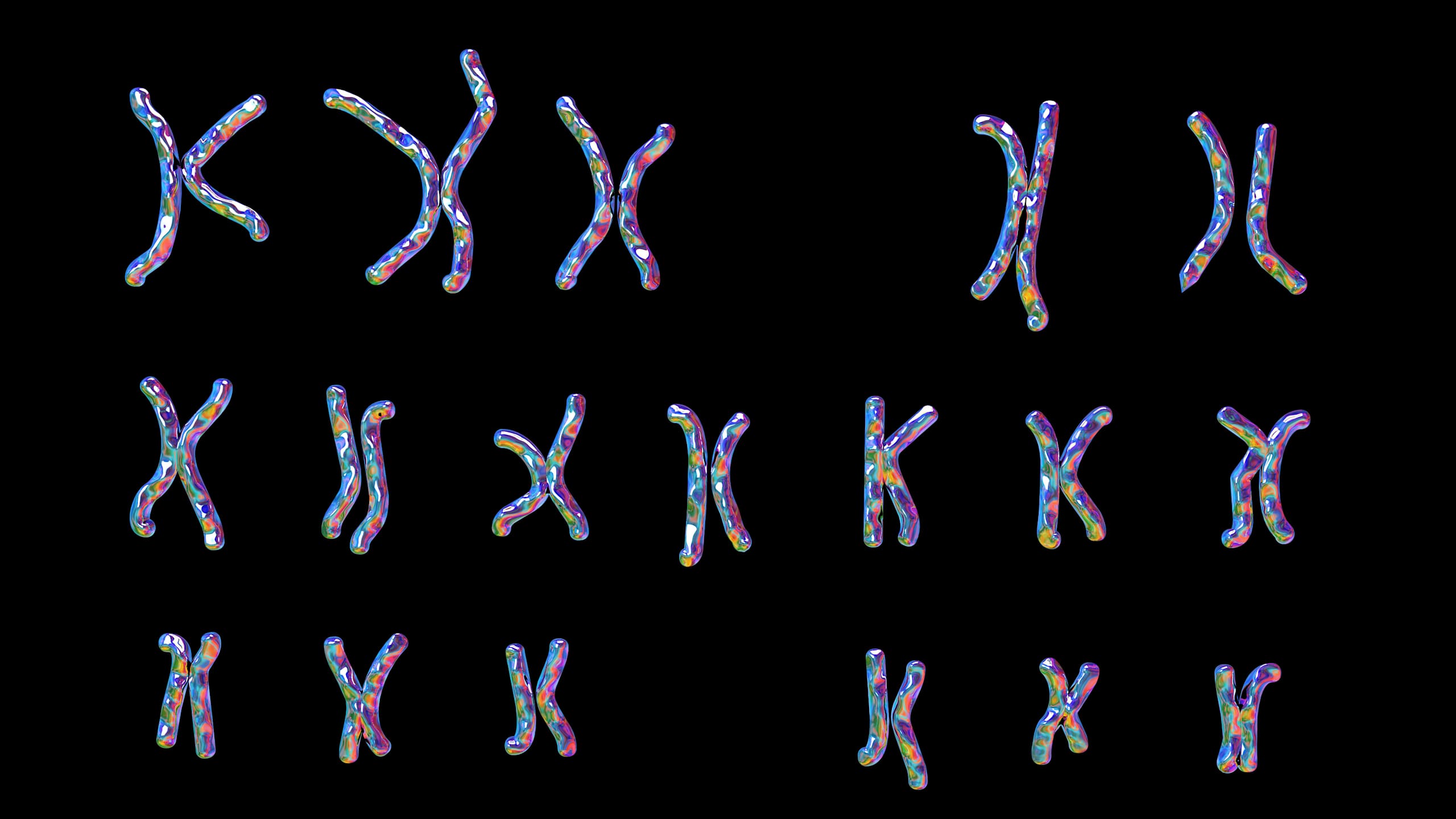 There are different types of Down syndrome