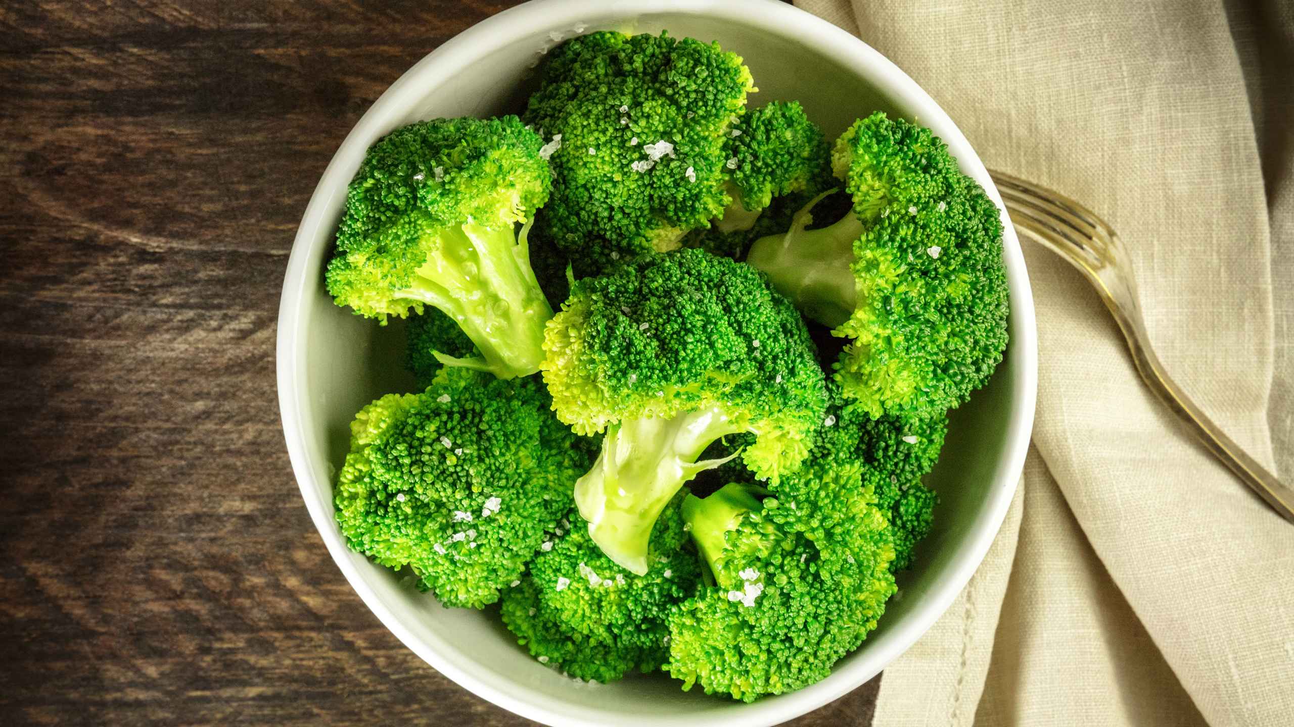 Broccoli: 89.3 percent water