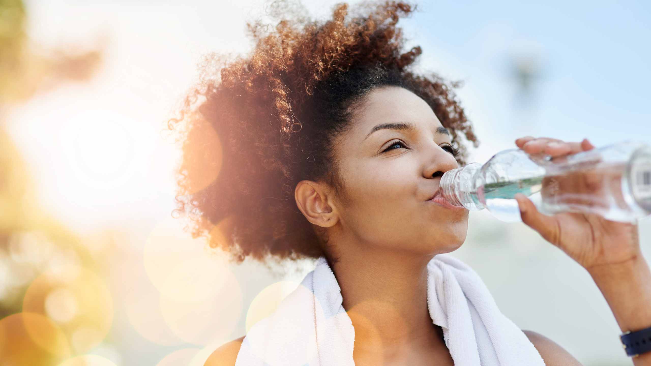 Drinking enough to stay hydrated is important