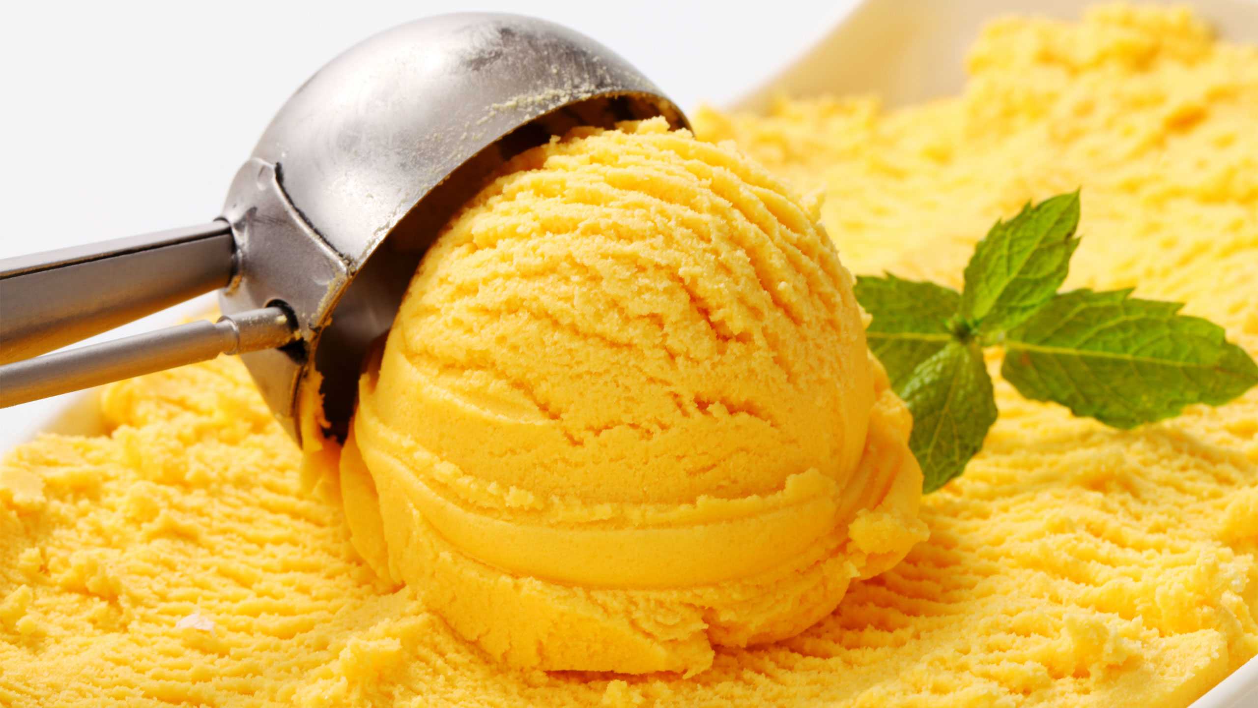 Mango sorbet