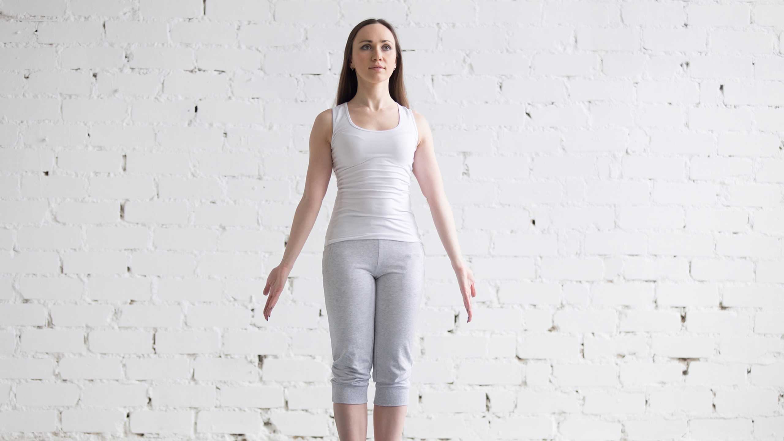 Mountain pose (tadasana)