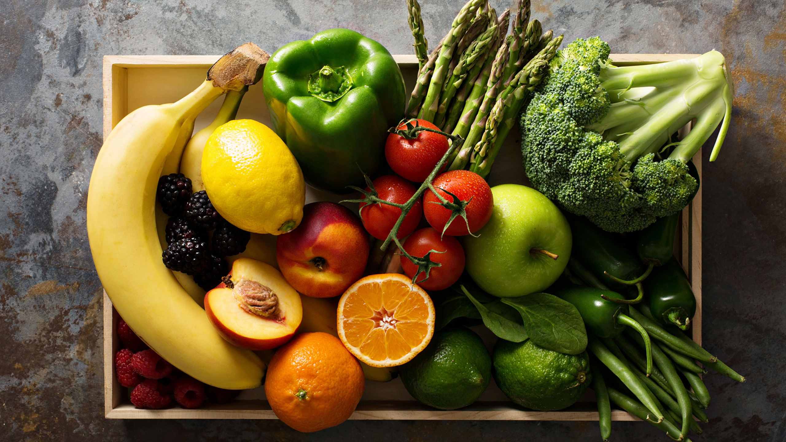Enjoy: Fruits and veggies