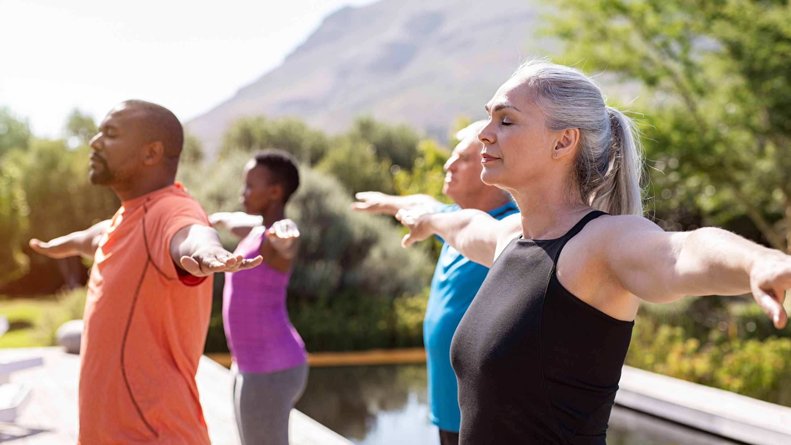 Exercise away stress