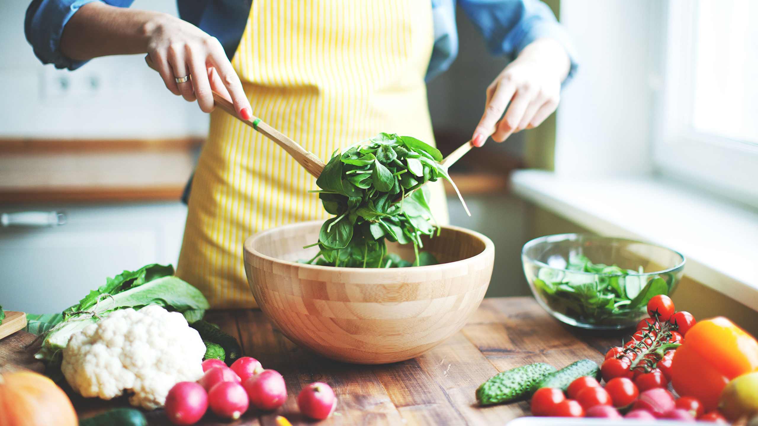 Fill up on fruits and vegetables