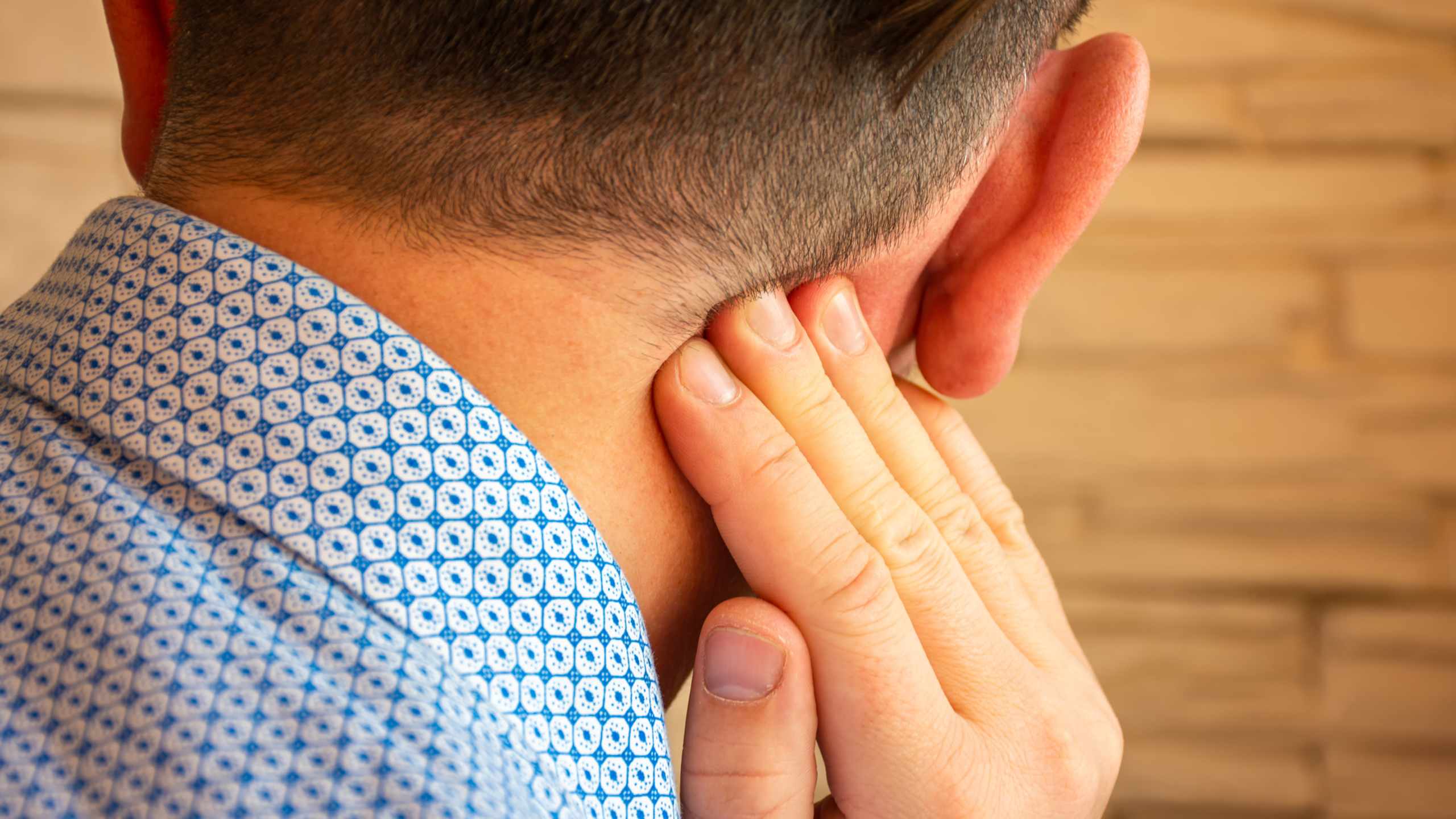 Where to check: Behind your ears