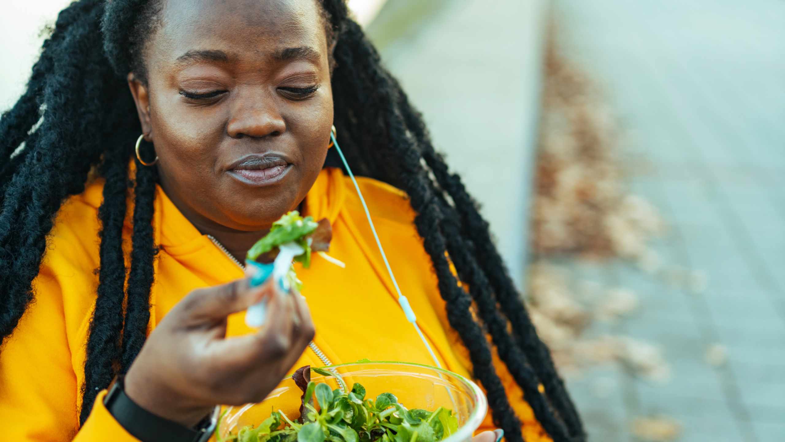 Eat smaller, more frequent meals