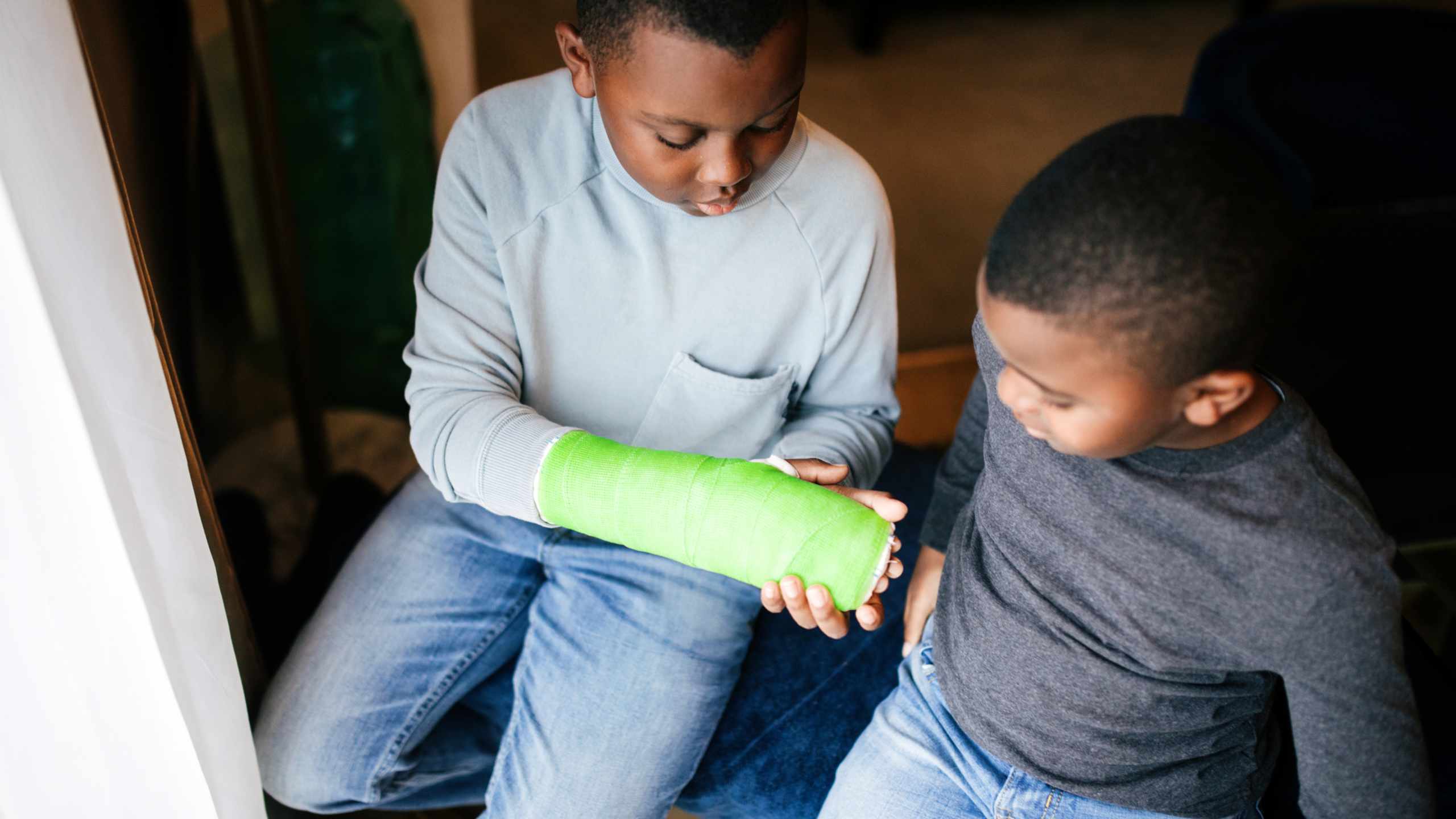 Breaks, sprains, and strains