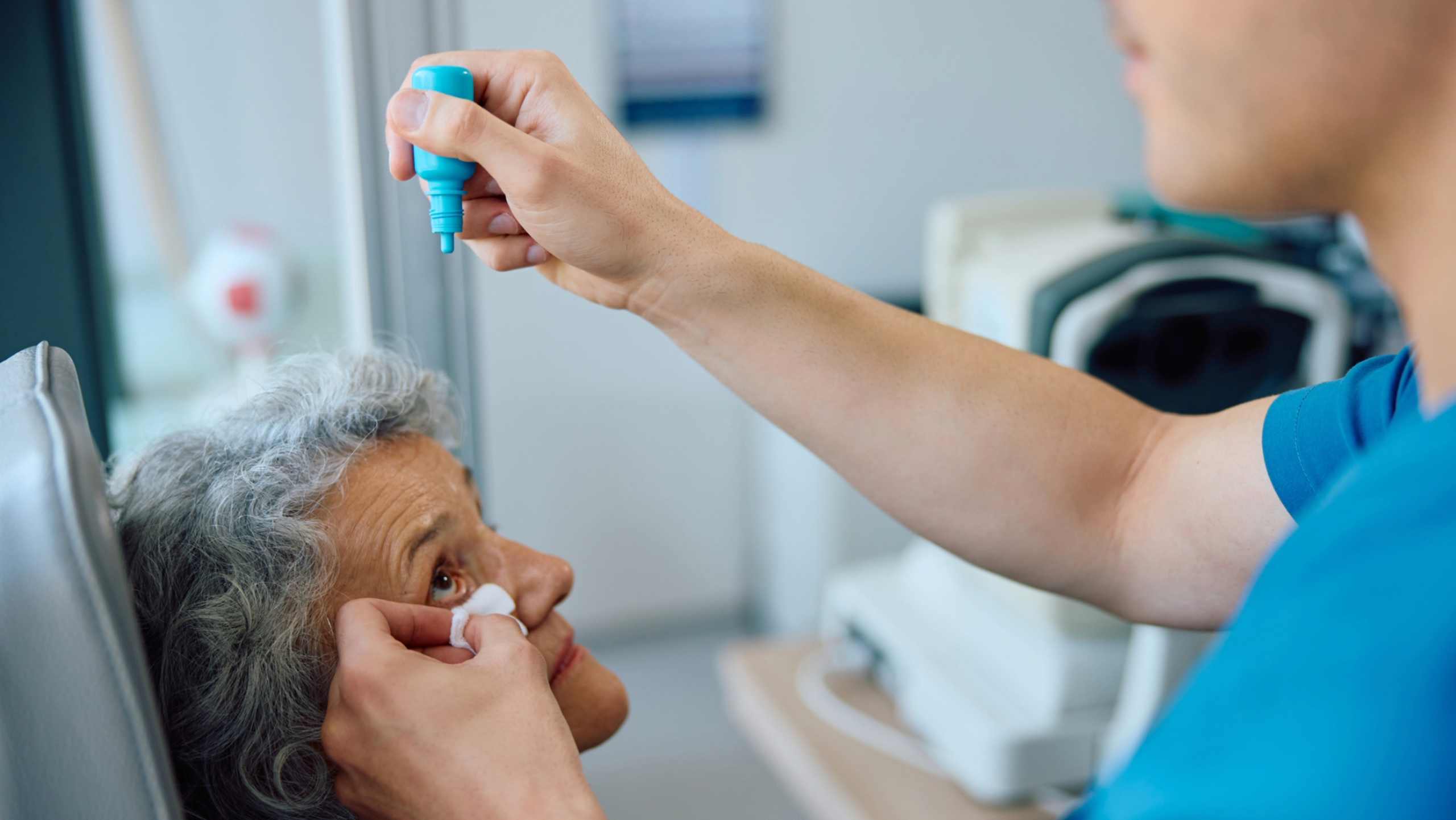 Geographic atrophy: preparing for an intravitreal injection