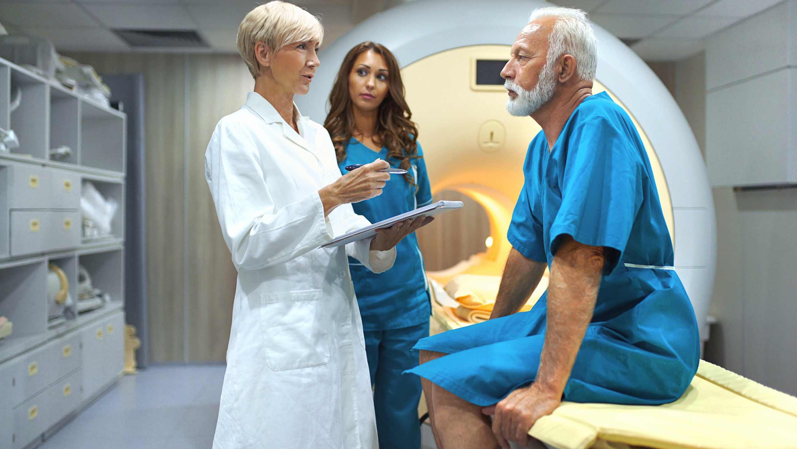 When is prostate cancer considered advanced?