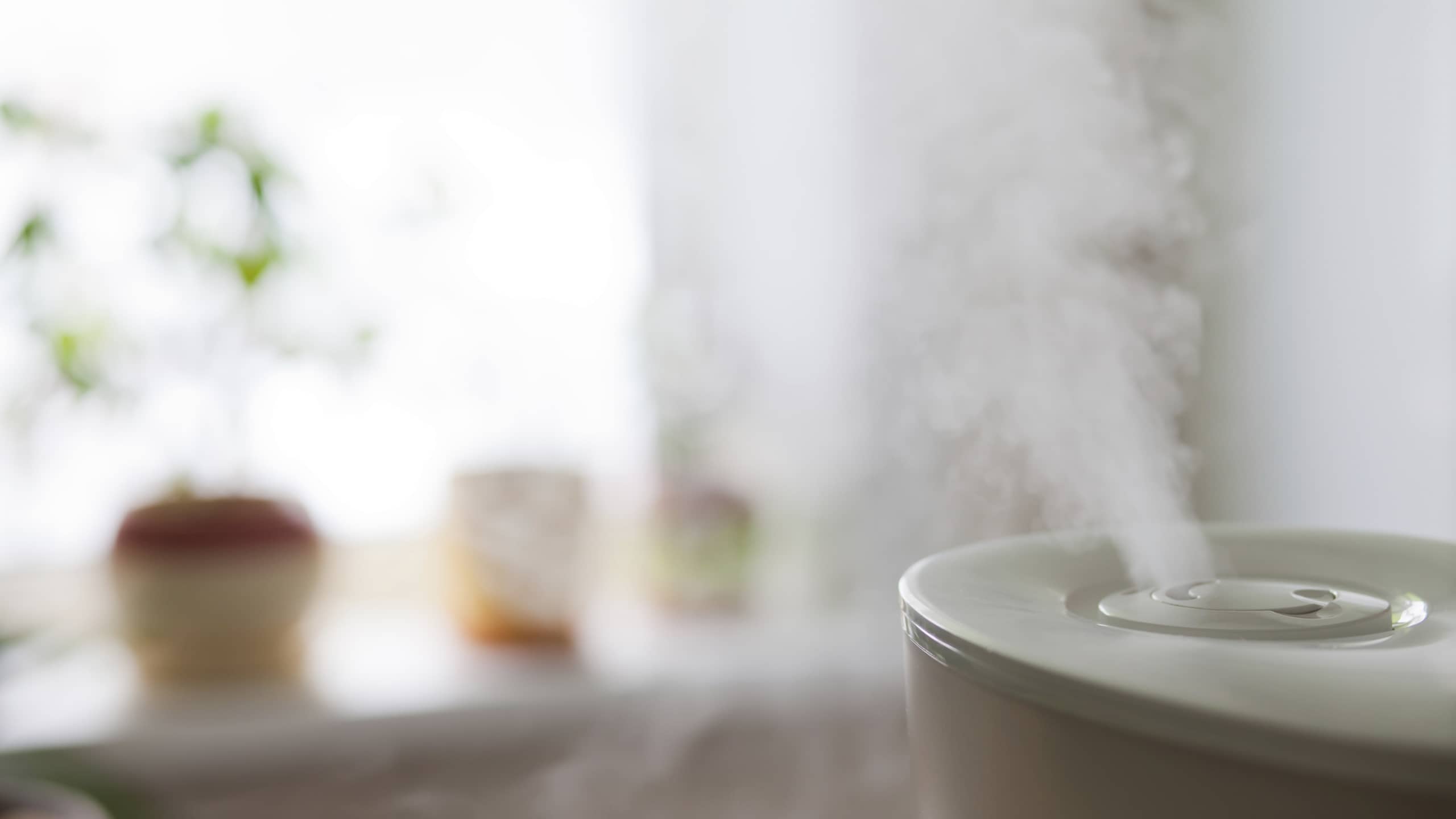 Plug in a humidifier