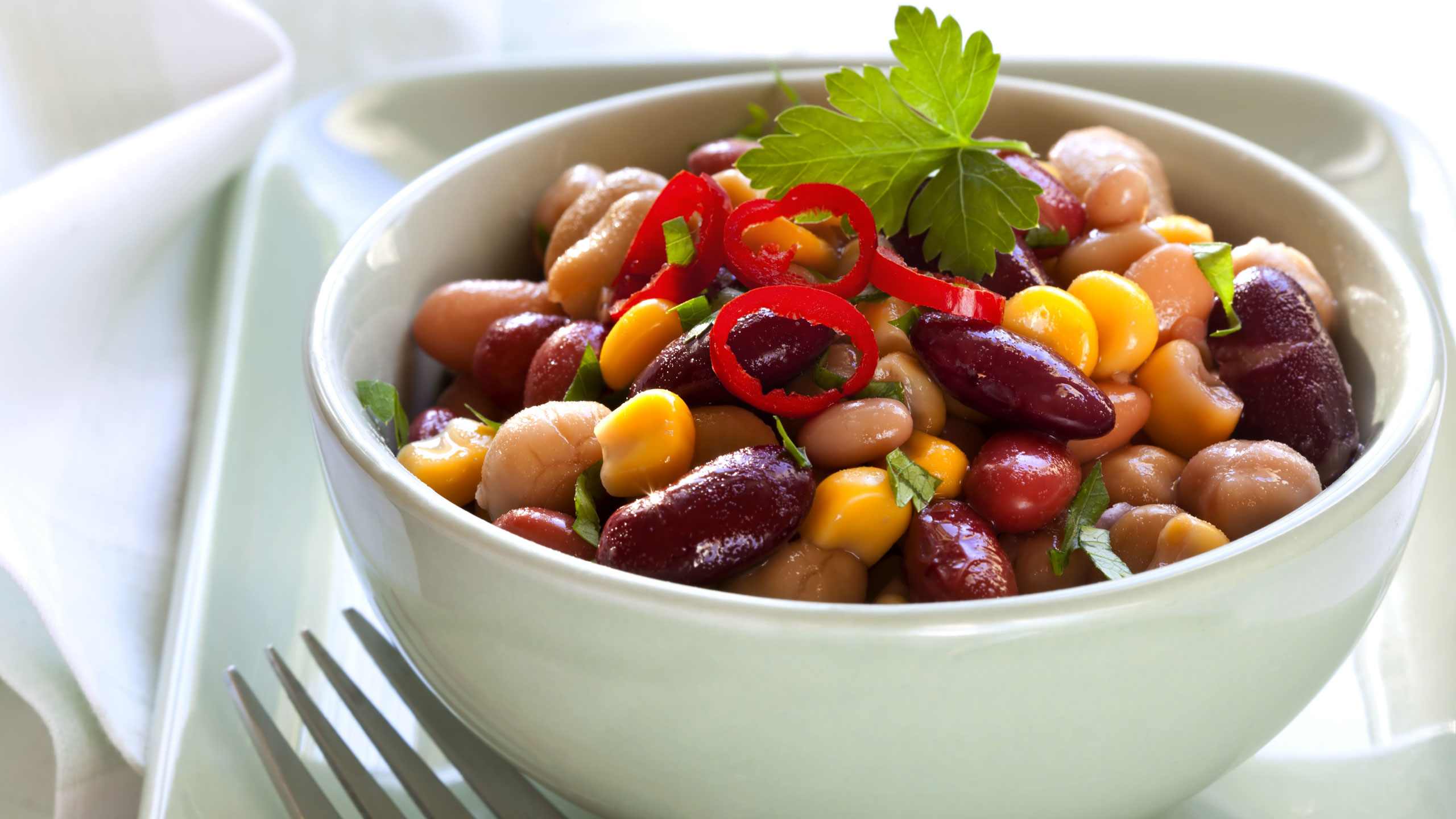 Fiesta bean salad