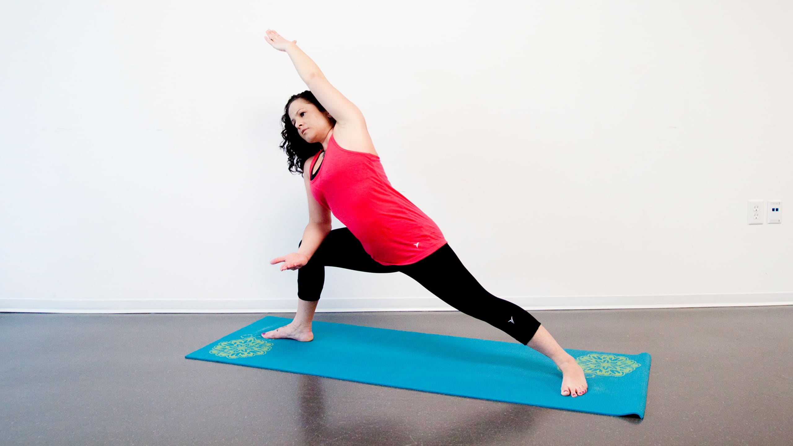 Extended side angle (utthita parsvakonasana)
