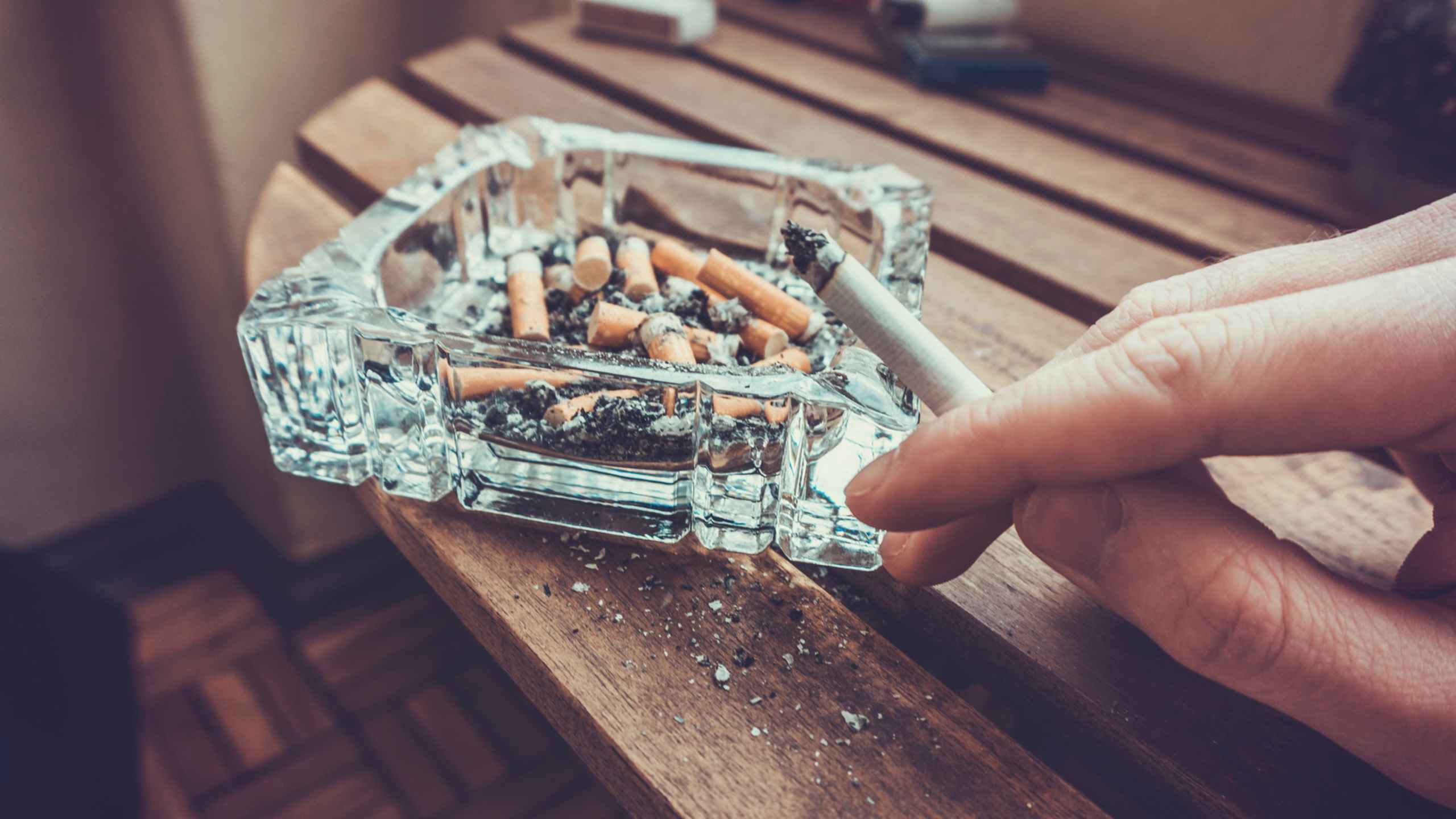 You smoke