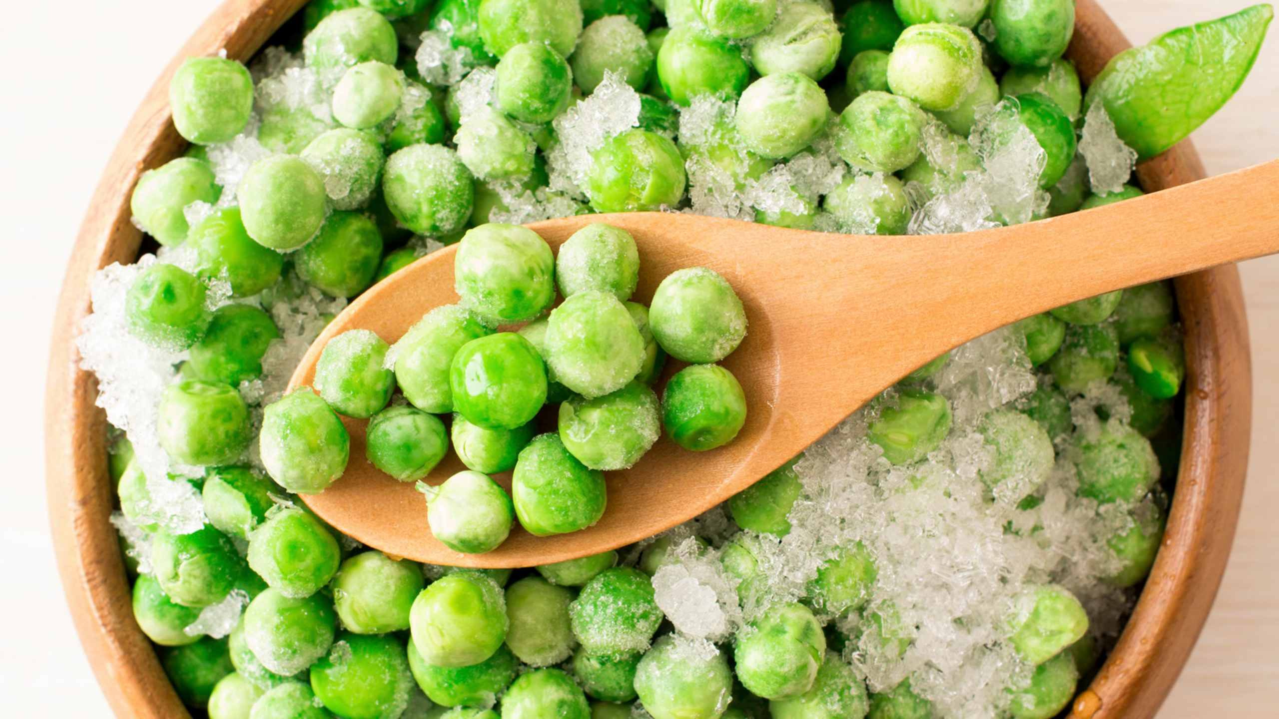 Buy frozen vegetables
