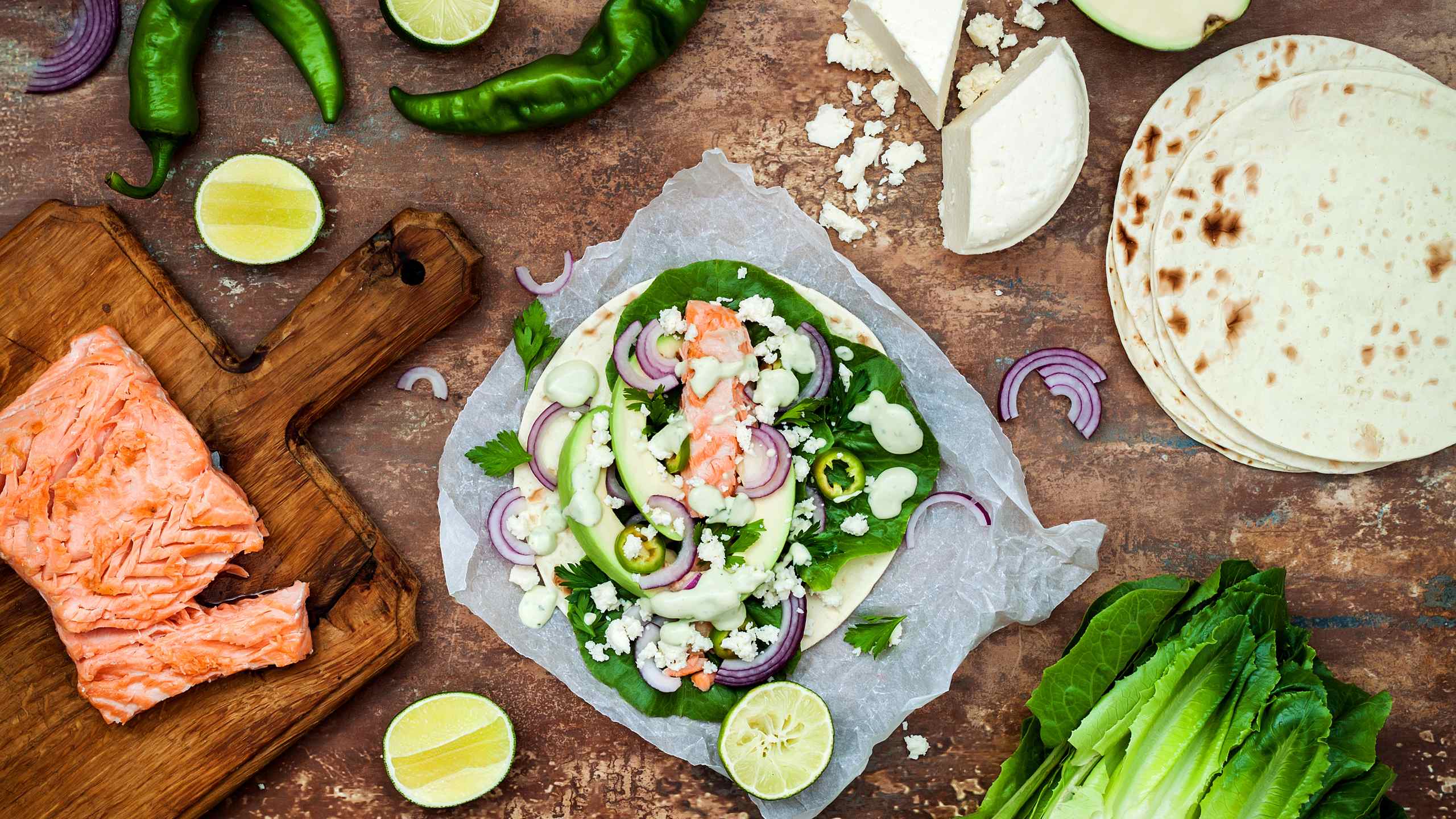 Keep skin glowing with savory salmon