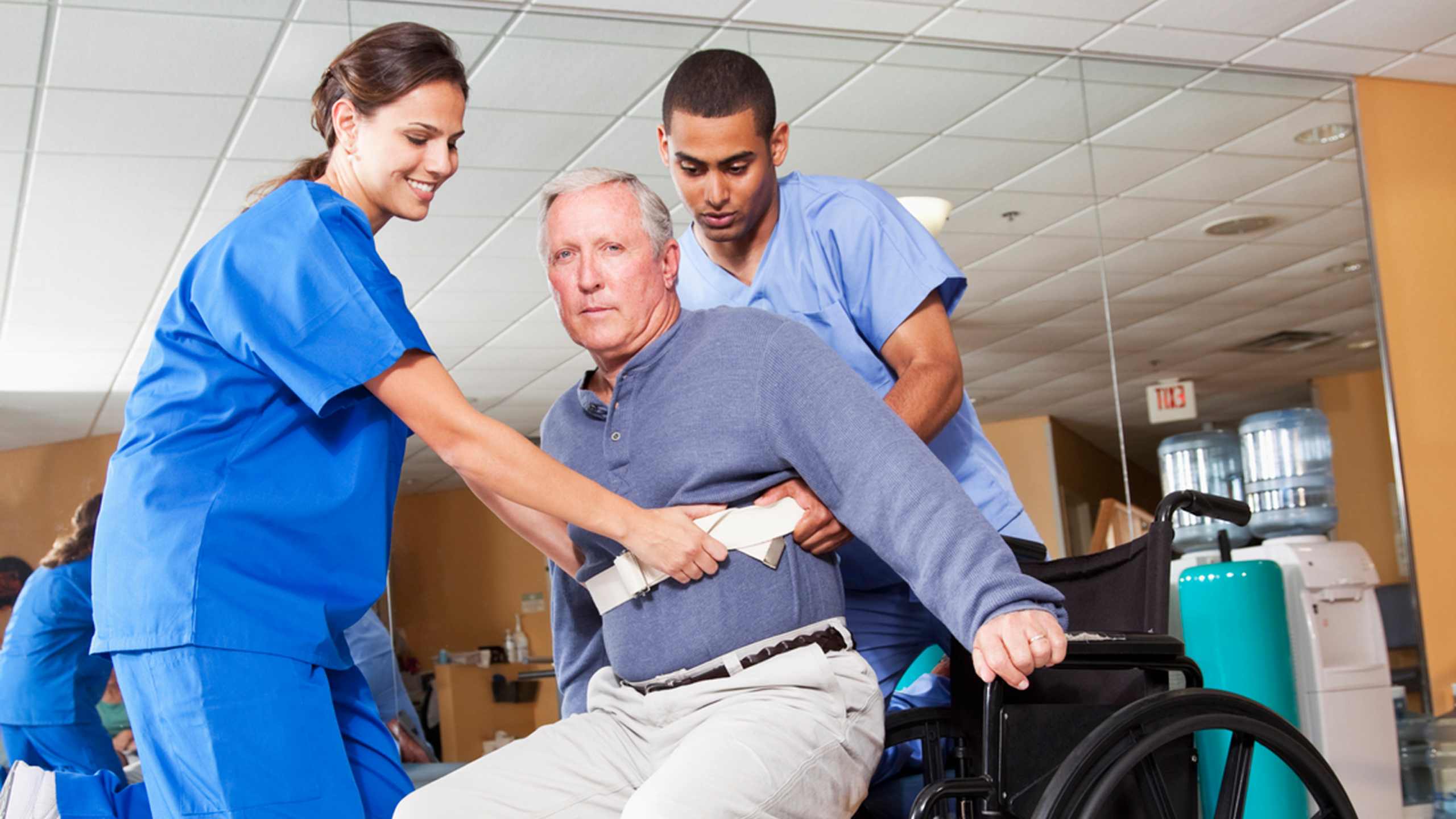 Manual patient lifting doesn't count as strength training