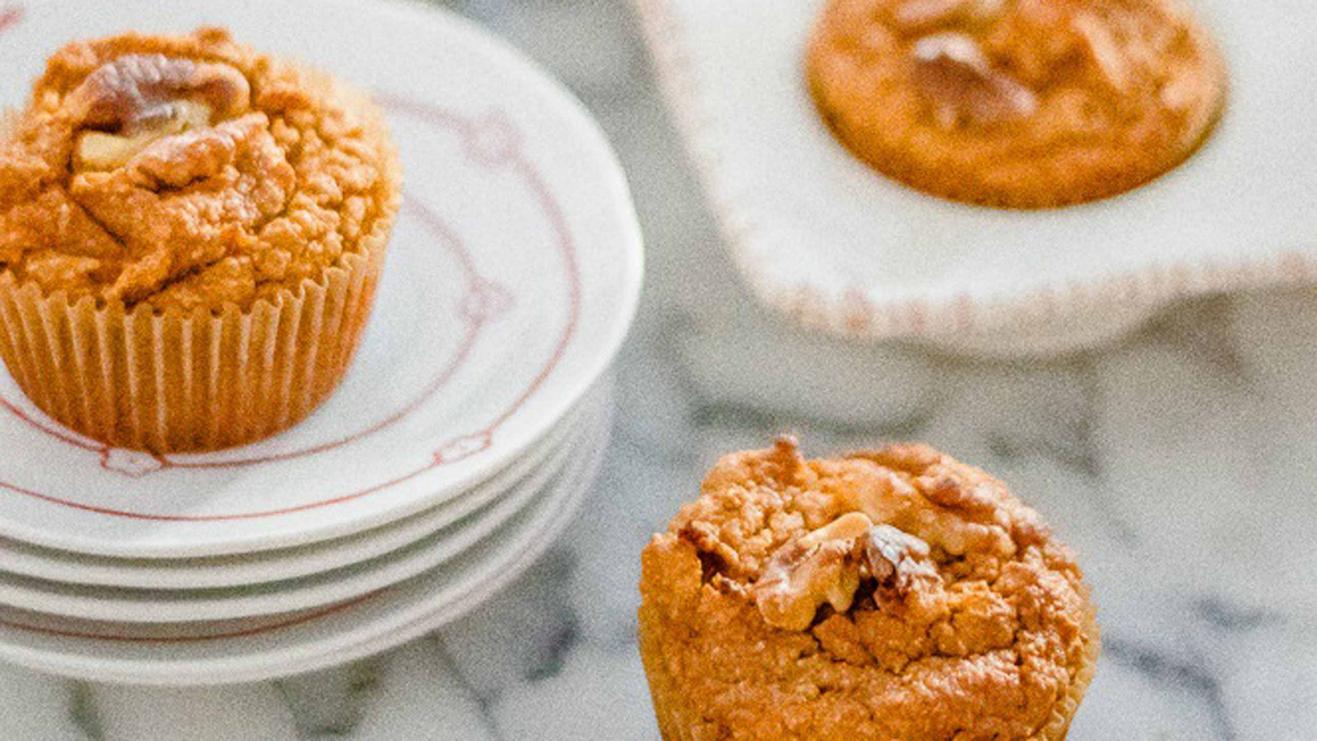 Grain-free sweet potato muffins