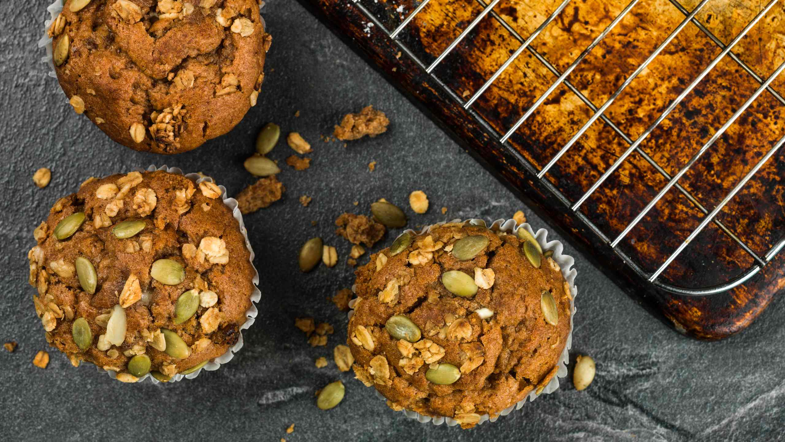 Cinnamon crunch muffins