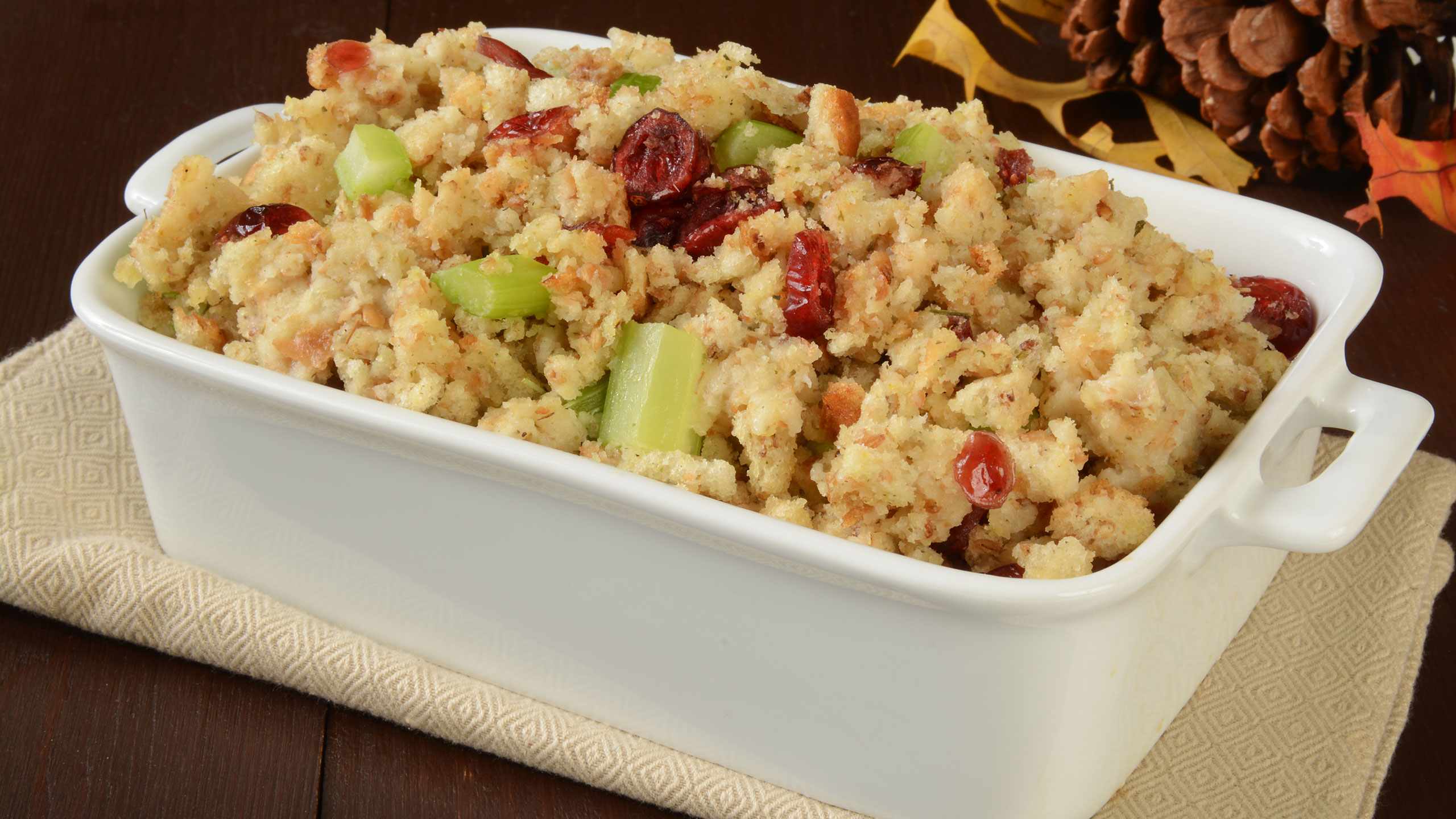 Skinny cranberry stuffing