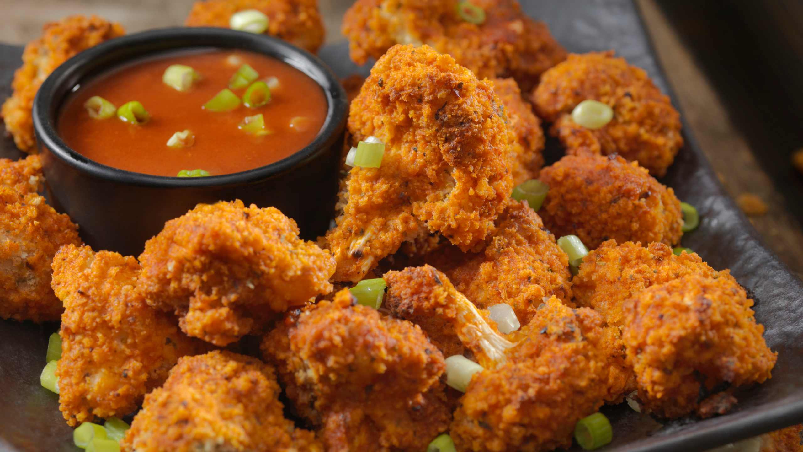 Homemade “chik’n” nuggets