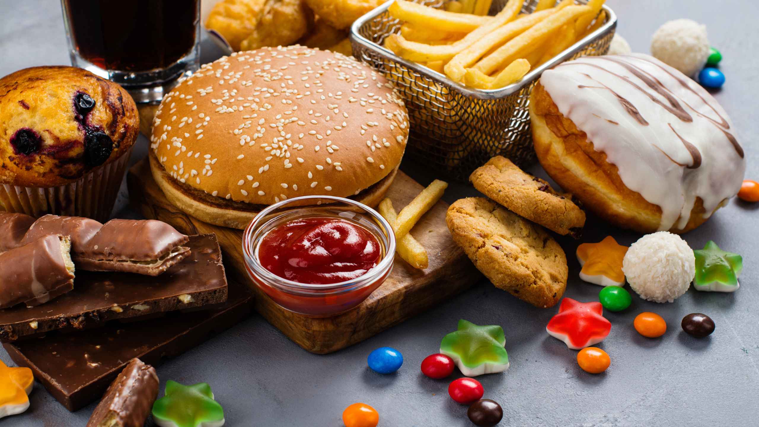 You eat a bad diet