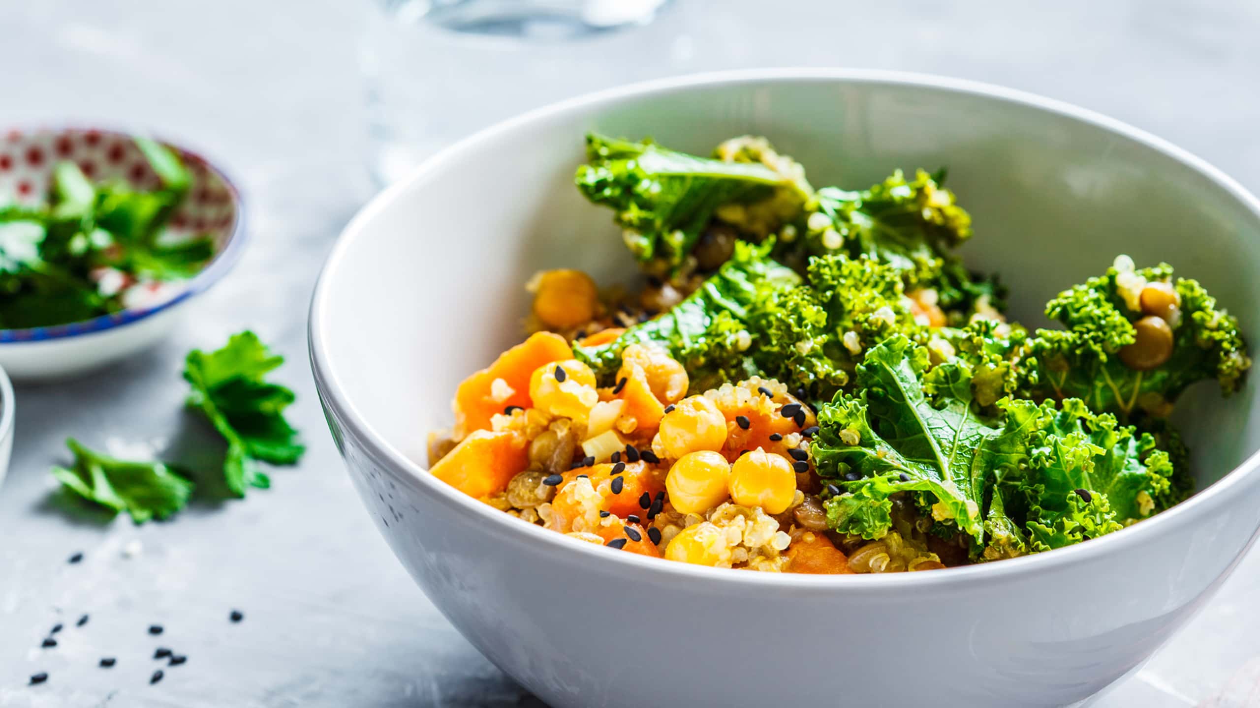 Experiment with chickpeas