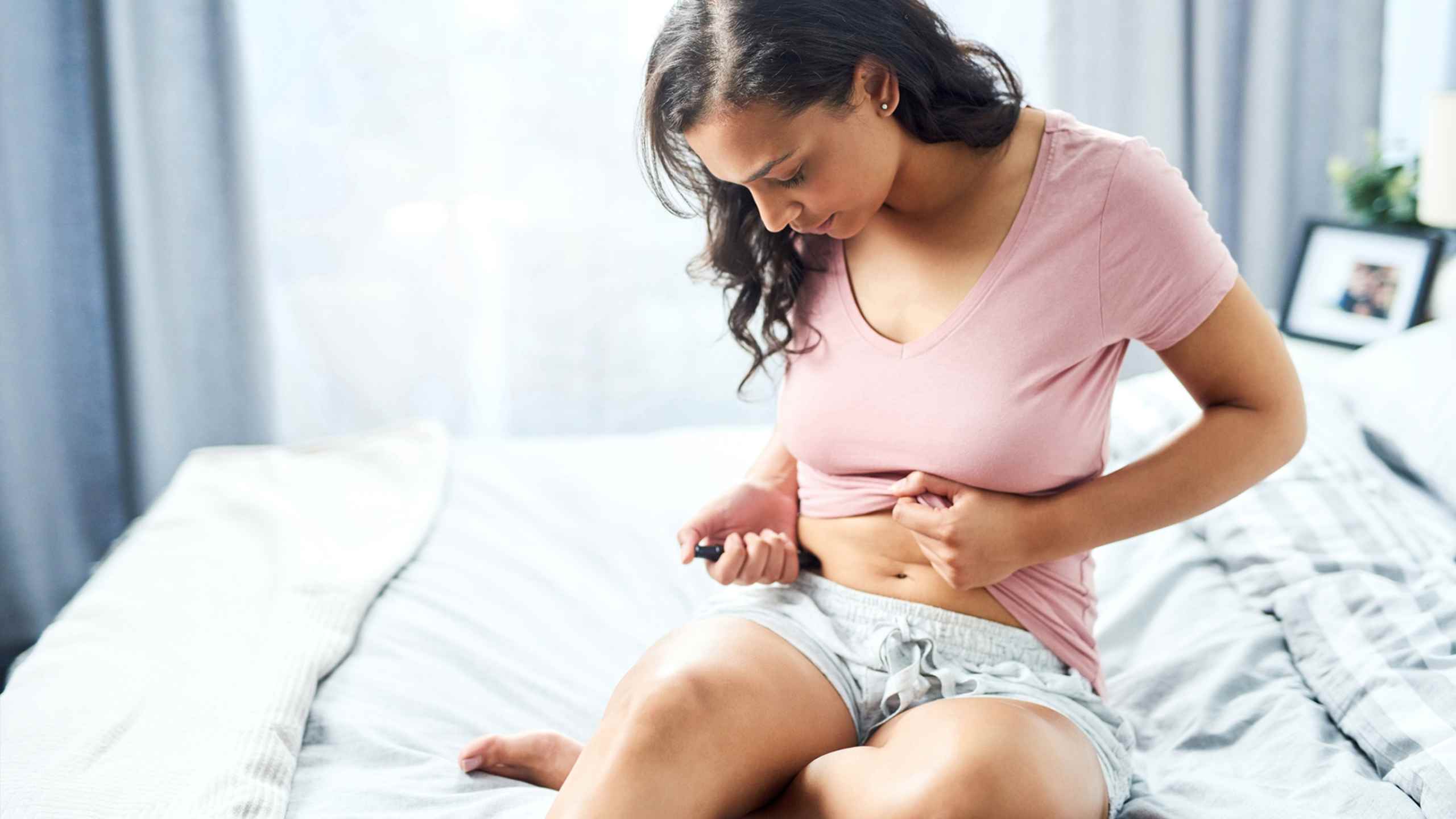 Relax while injecting insulin