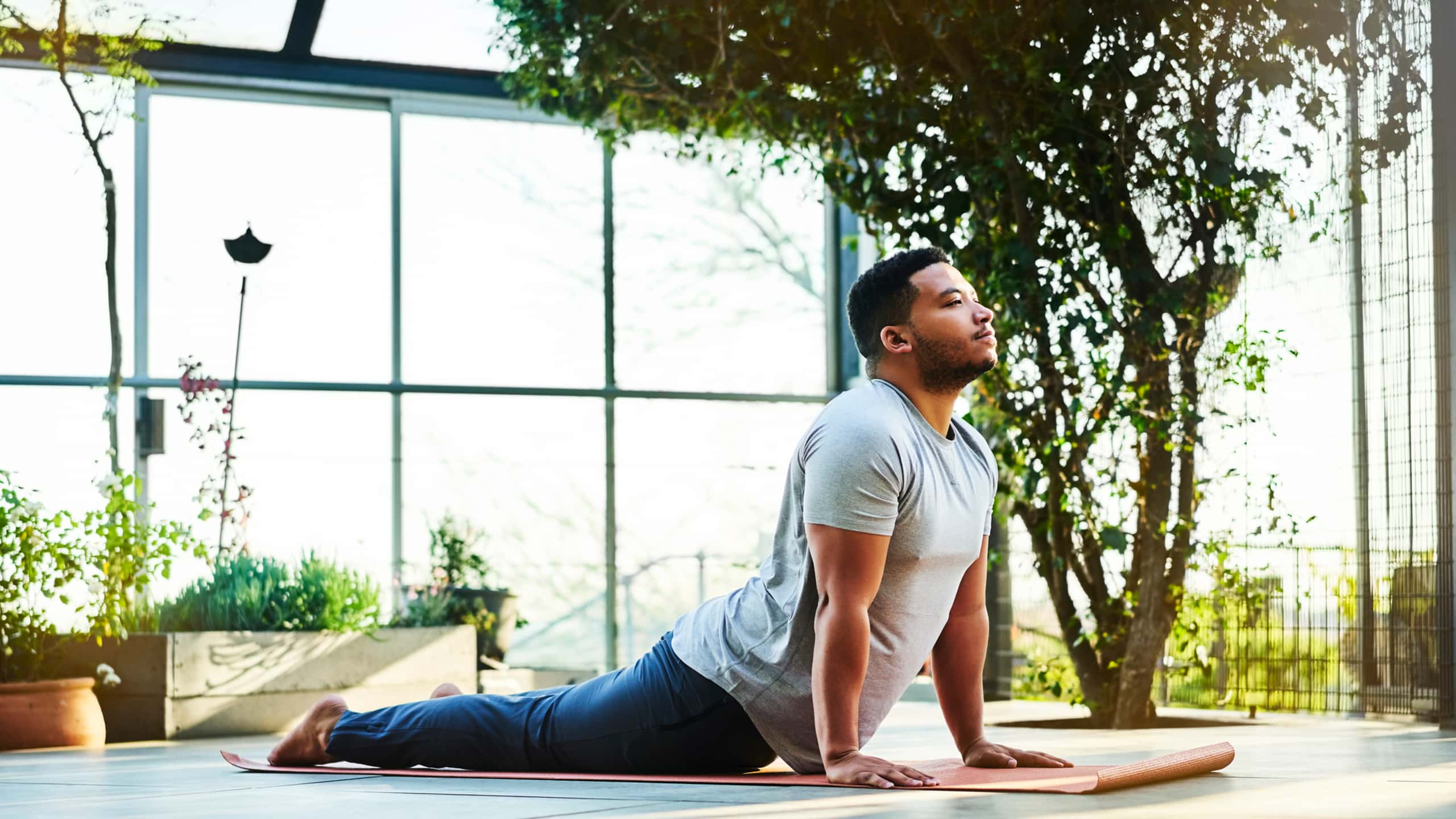 Upward facing dog