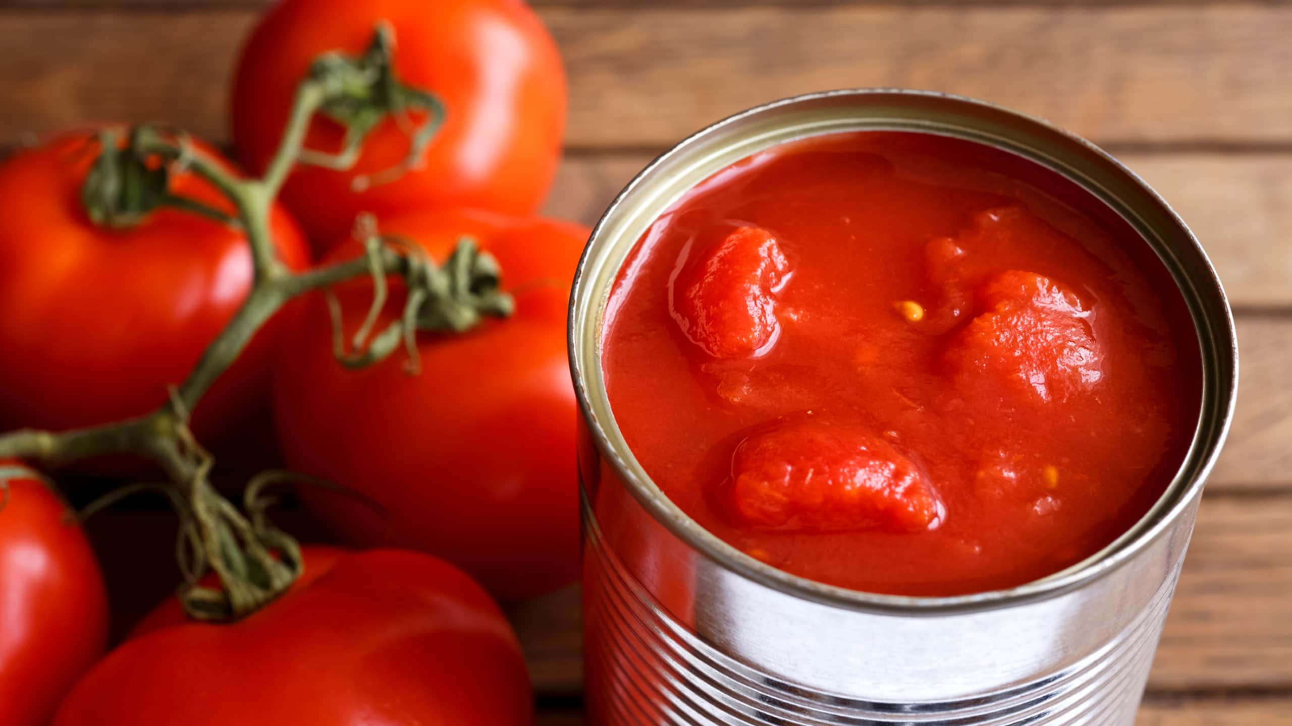 Canned tomatoes