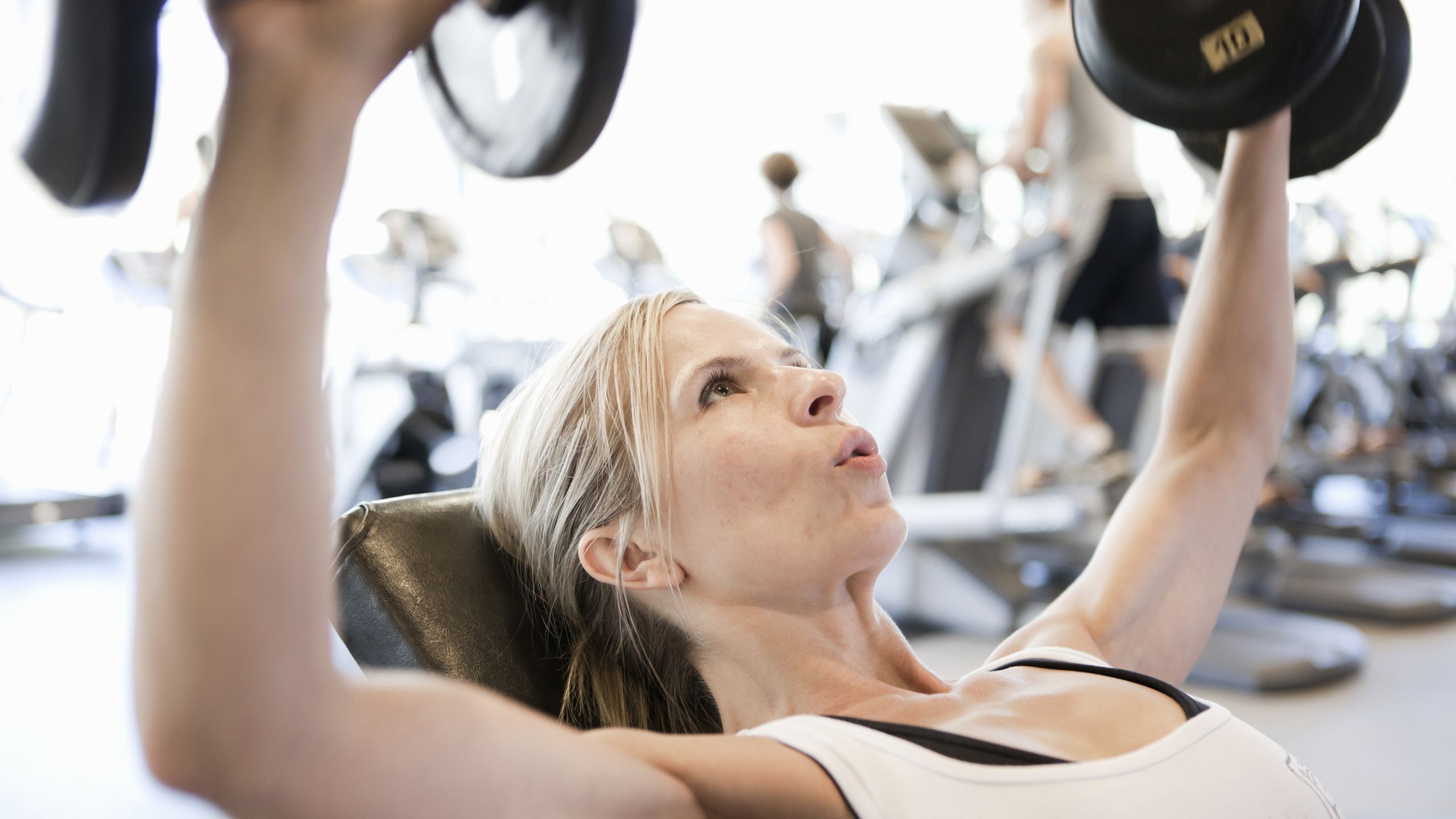 Female Pec Movement