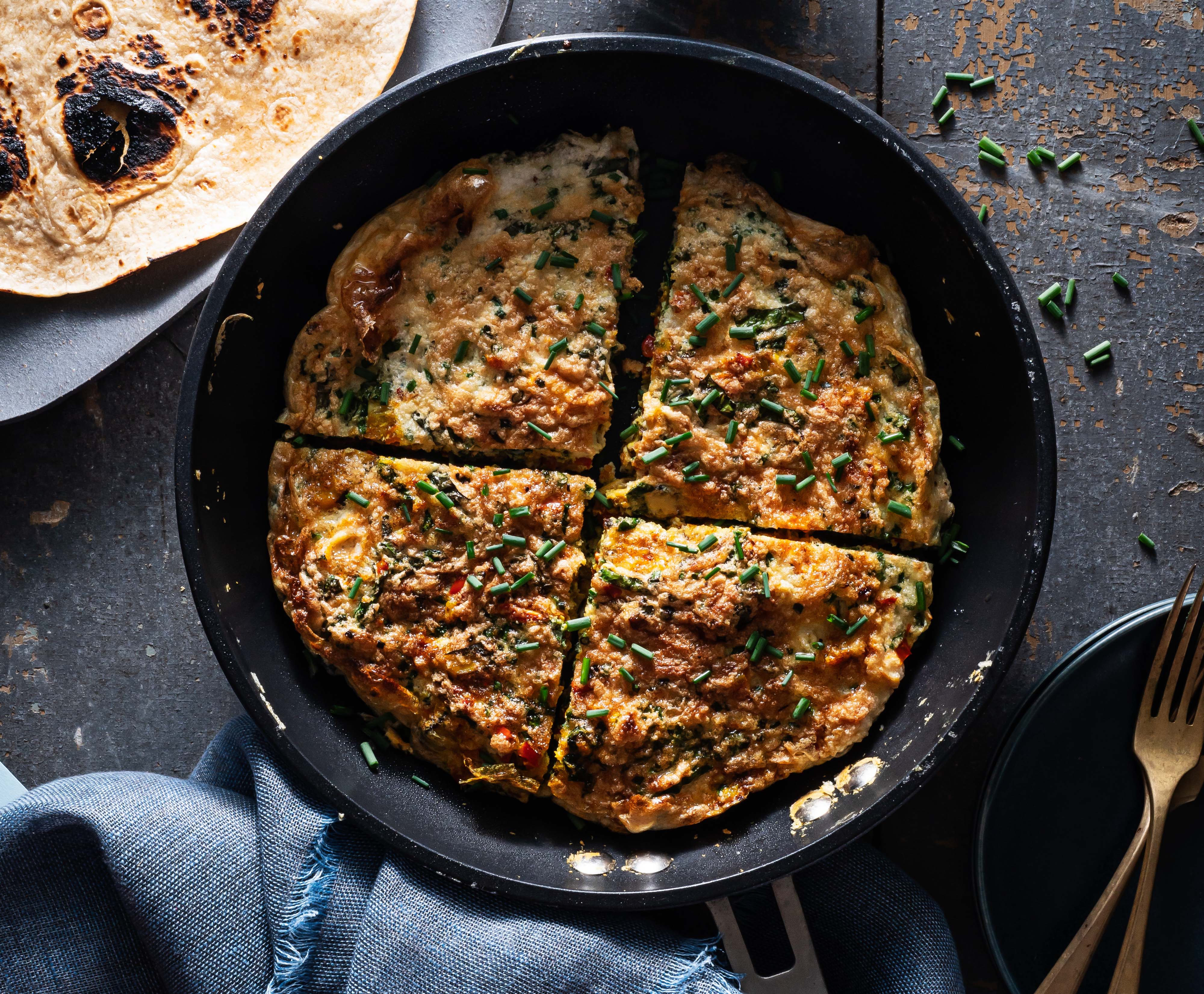 Egg white frittata