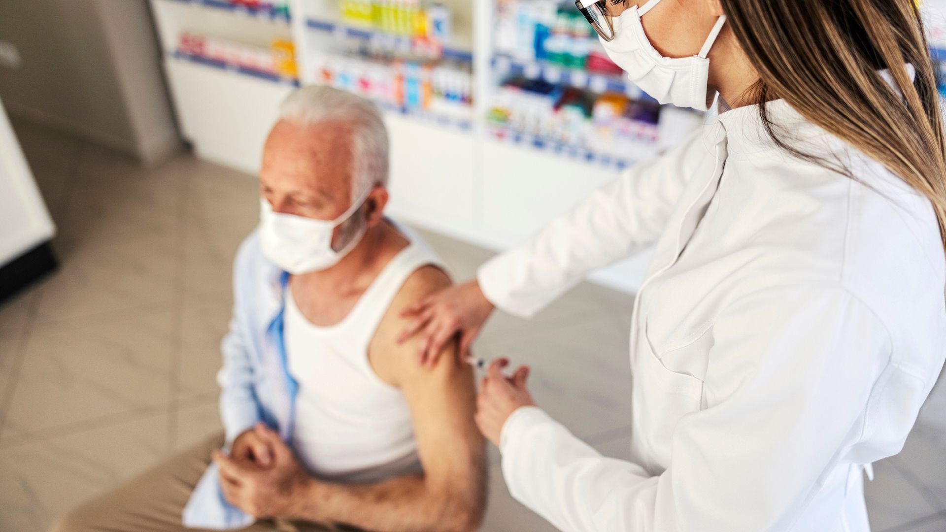 What vaccinations are important for older adults?