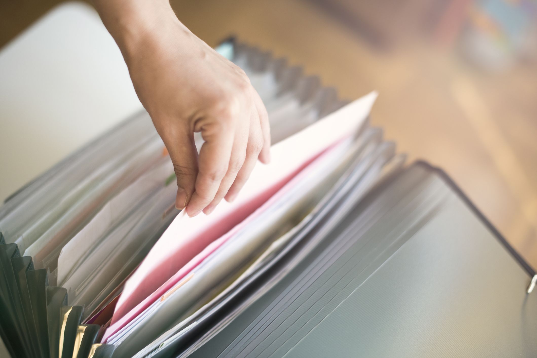 Tips for organizing cancer-related paperwork