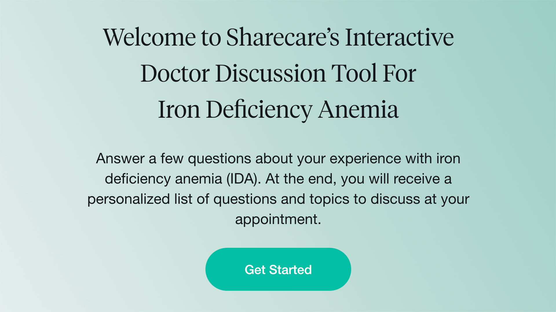 Doctor Discussion Guide: Anemia