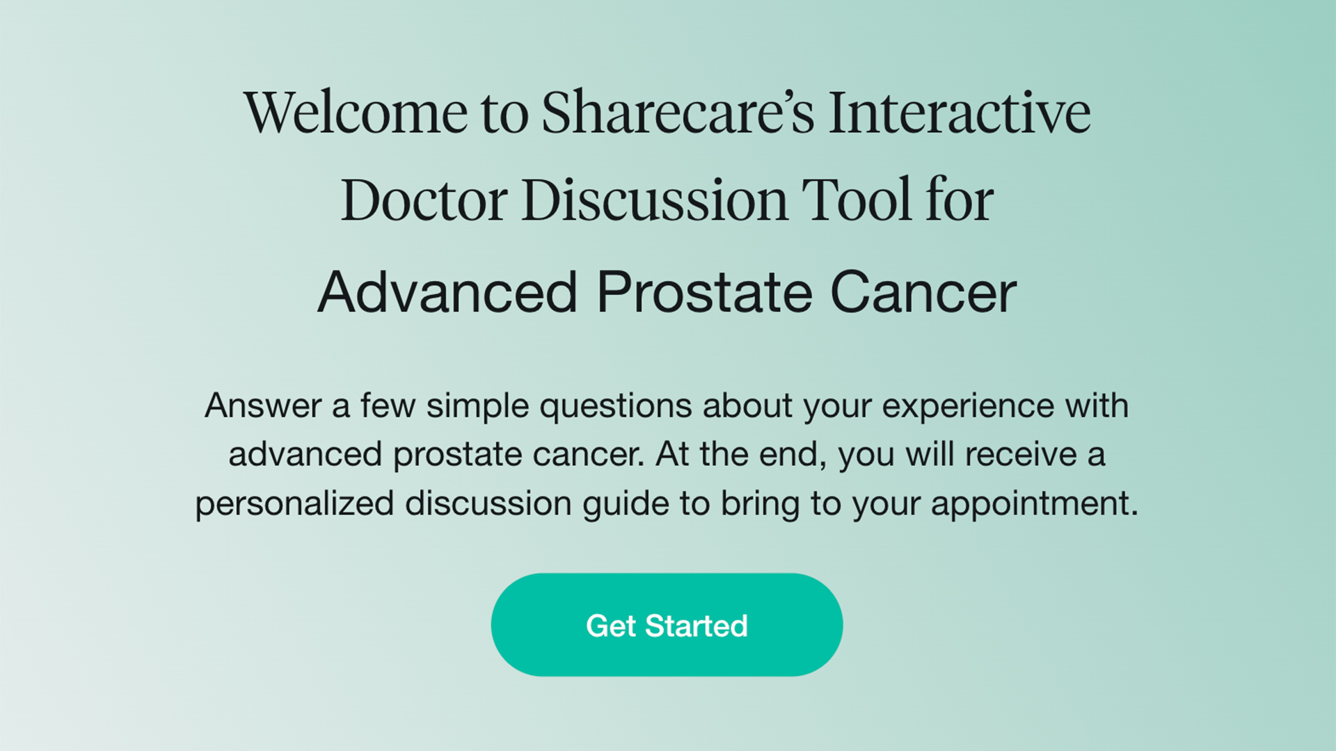 Doctor Discussion Guide: Advanced Prostate Cancer