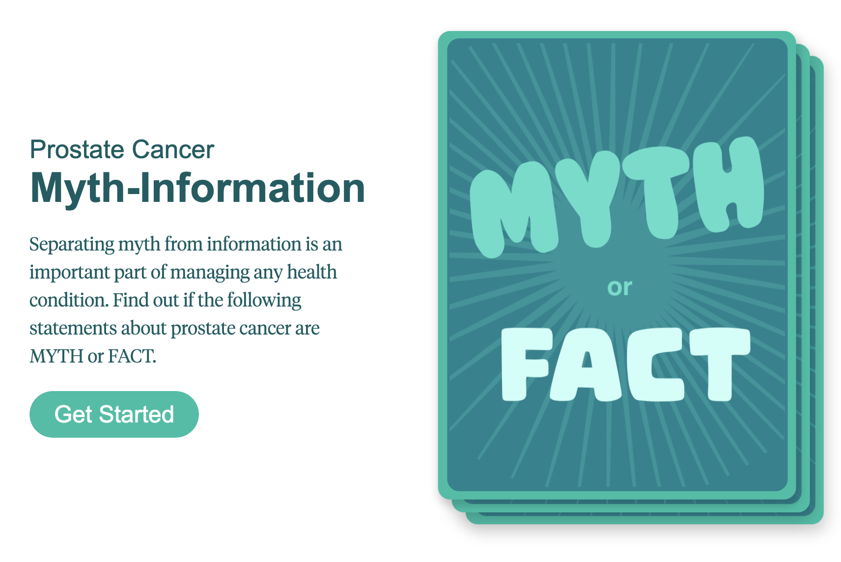 Myth Information: Prostate Cancer