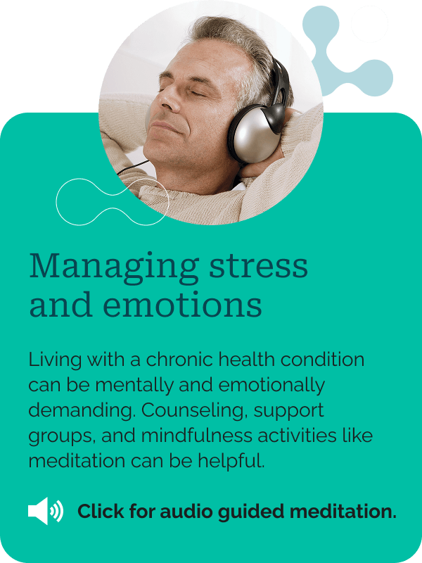 Managing stress and emotions