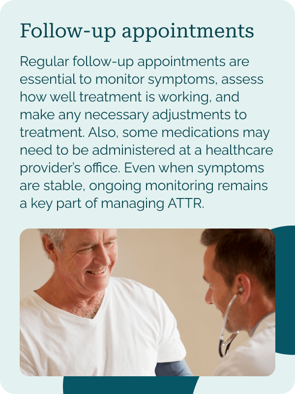 Follow-up appointments