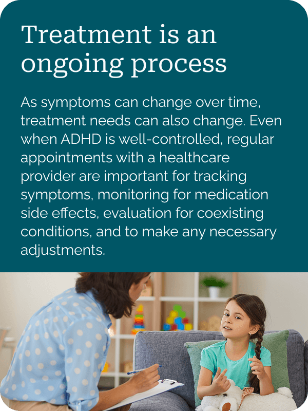 Treatment is an ongoing process