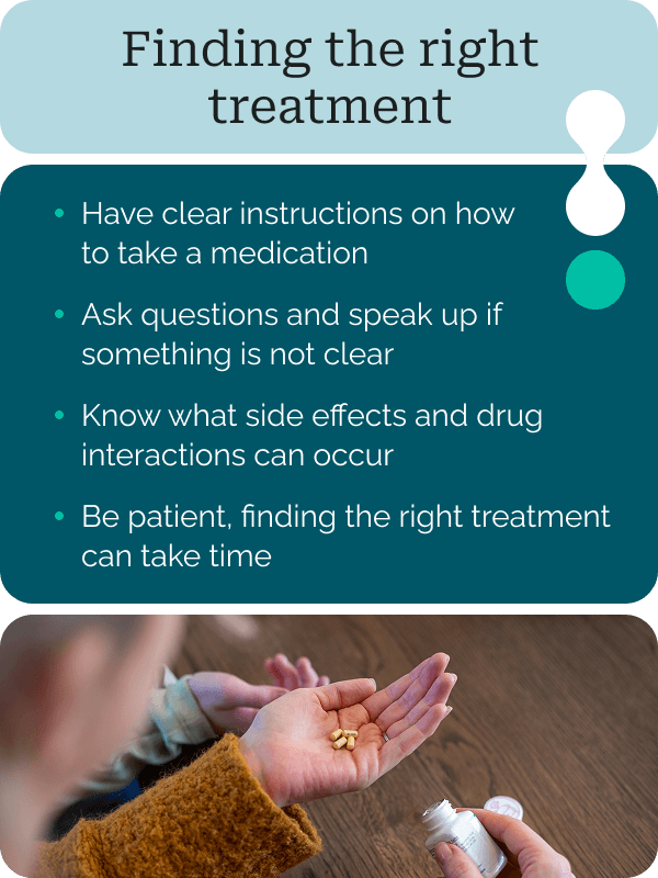 Finding the right treatment