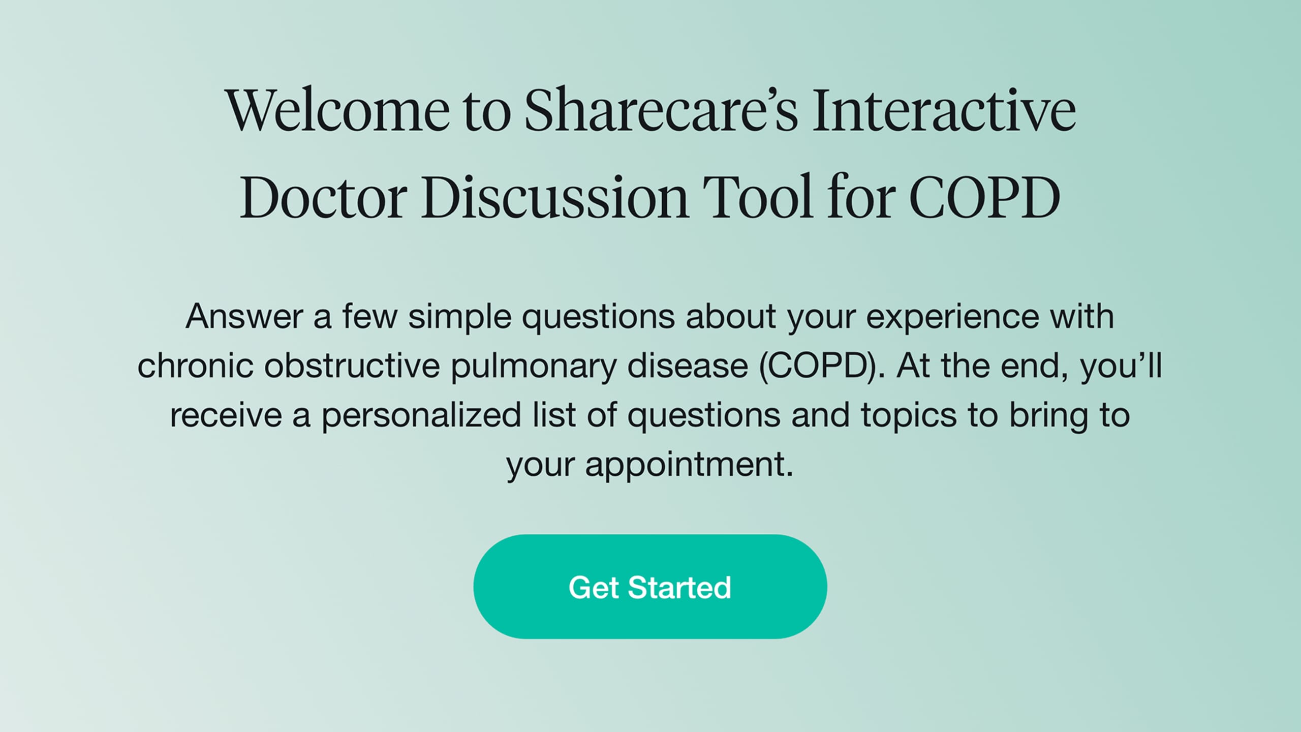 Doctor Discussion Guide: COPD