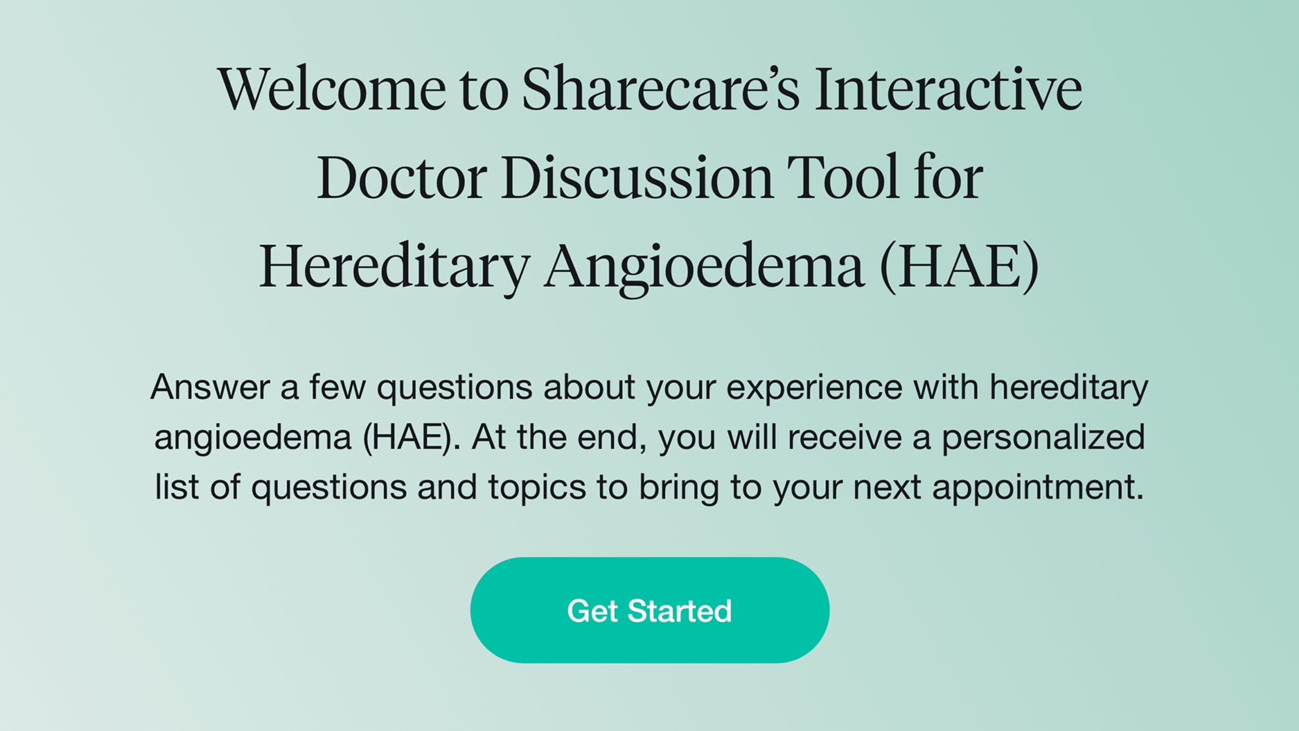 Doctor Discussion Guide: HAE