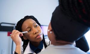 What healthcare providers treat thyroid eye disease?