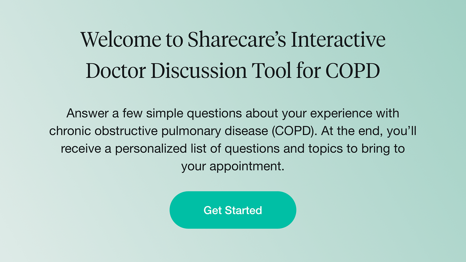 Doctor Discussion Guide: COPD