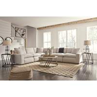 Savesto ivory laf corner chair sectional clearance