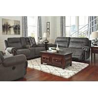 Austere Wall Hugger Recliner - Gray Austere Wall Hugger Recliner - Gray