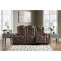 プレーヤー MR.BRAIN05 Game Zone Power Reclining Sofa with Adjustable Headrest
