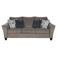 Nemoli Sofa Slate Dufresne Furniture and Appliances